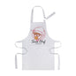 sublimation blank kids polyester apron white