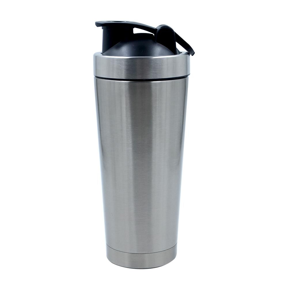 500ml sublimation blank shaker gym bottle  - white