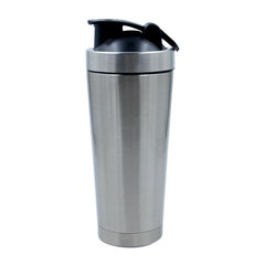 500ml sublimation blank shaker gym bottle  - white
