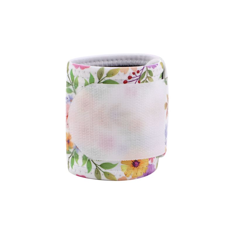 Sublimation blank neoprene wrist sweat band white