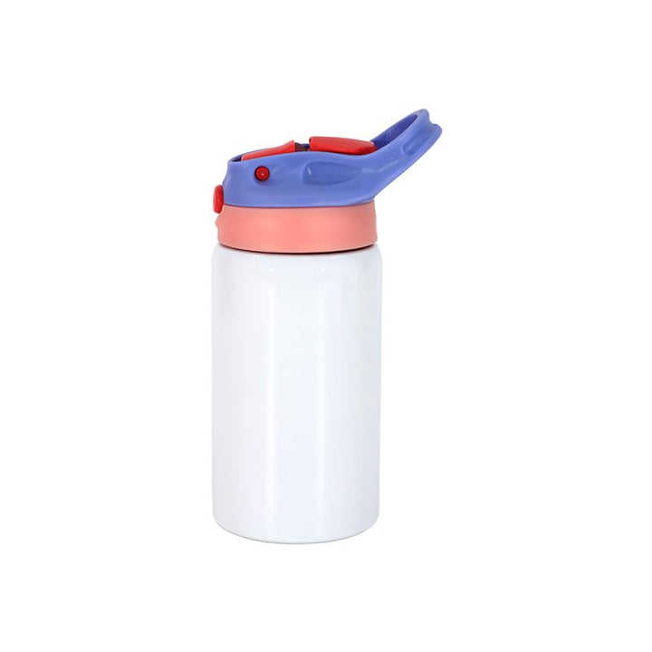 Sublimation blank kids 350ml water bottle pink and purple