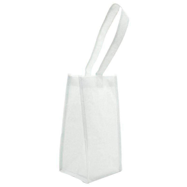 4Pcs Non-Woven Sublimation Blank Tote Bag 33cmx26cm Plain White