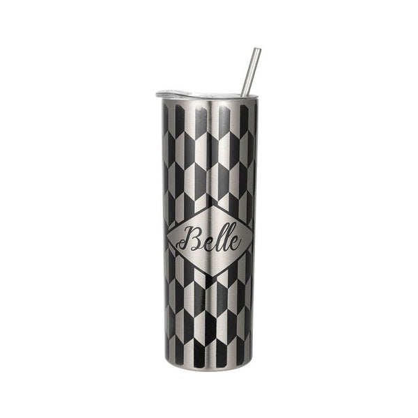 20 oz Stainless Steel Tumbler - Silver