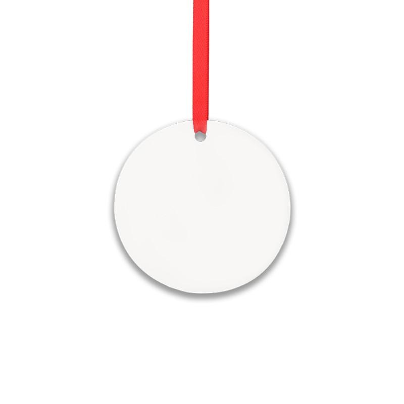 Aluminium  Decoration - Double Sided - Round 3.5 Inch