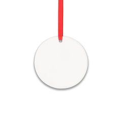 Aluminium  Decoration - Double Sided - Round 3.5 Inch