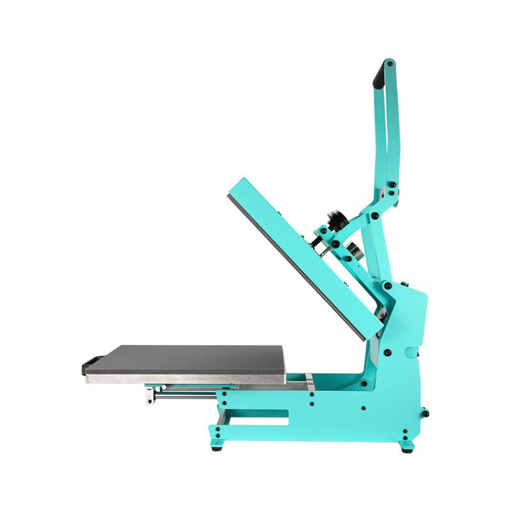 A3 Hobby heat press machine with slide out draw blue