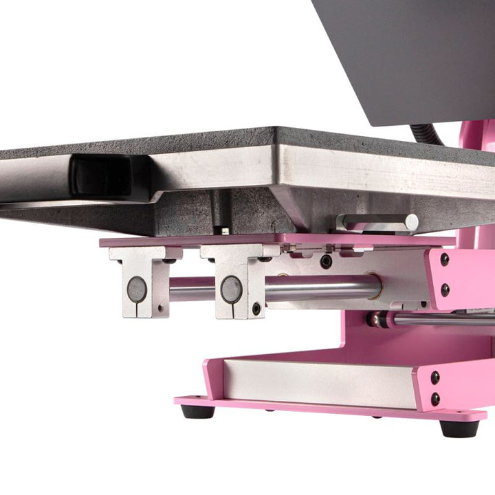 A3 Hobby heat press machine with slide out draw pink