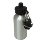 Aluminium Water Bottle 400ml Silver sublimation blanks