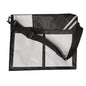 Back to school messenger book bag - black