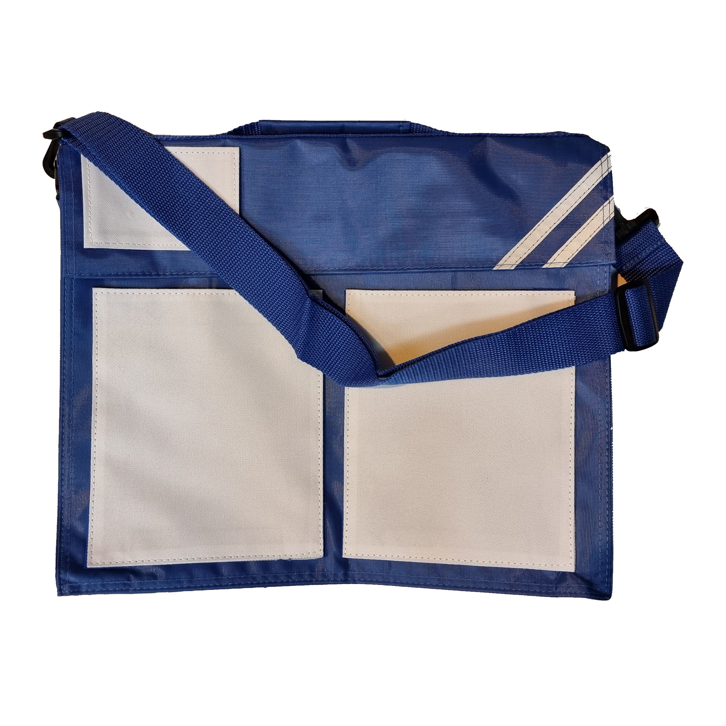 Kids Messenger School Bag - Blue – SubliBlanks Limited