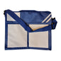 Back to school messenger book bag - blue