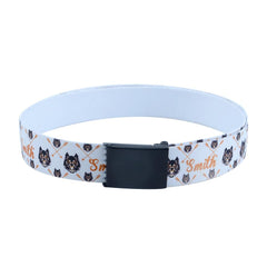 Black sublimation blank belt