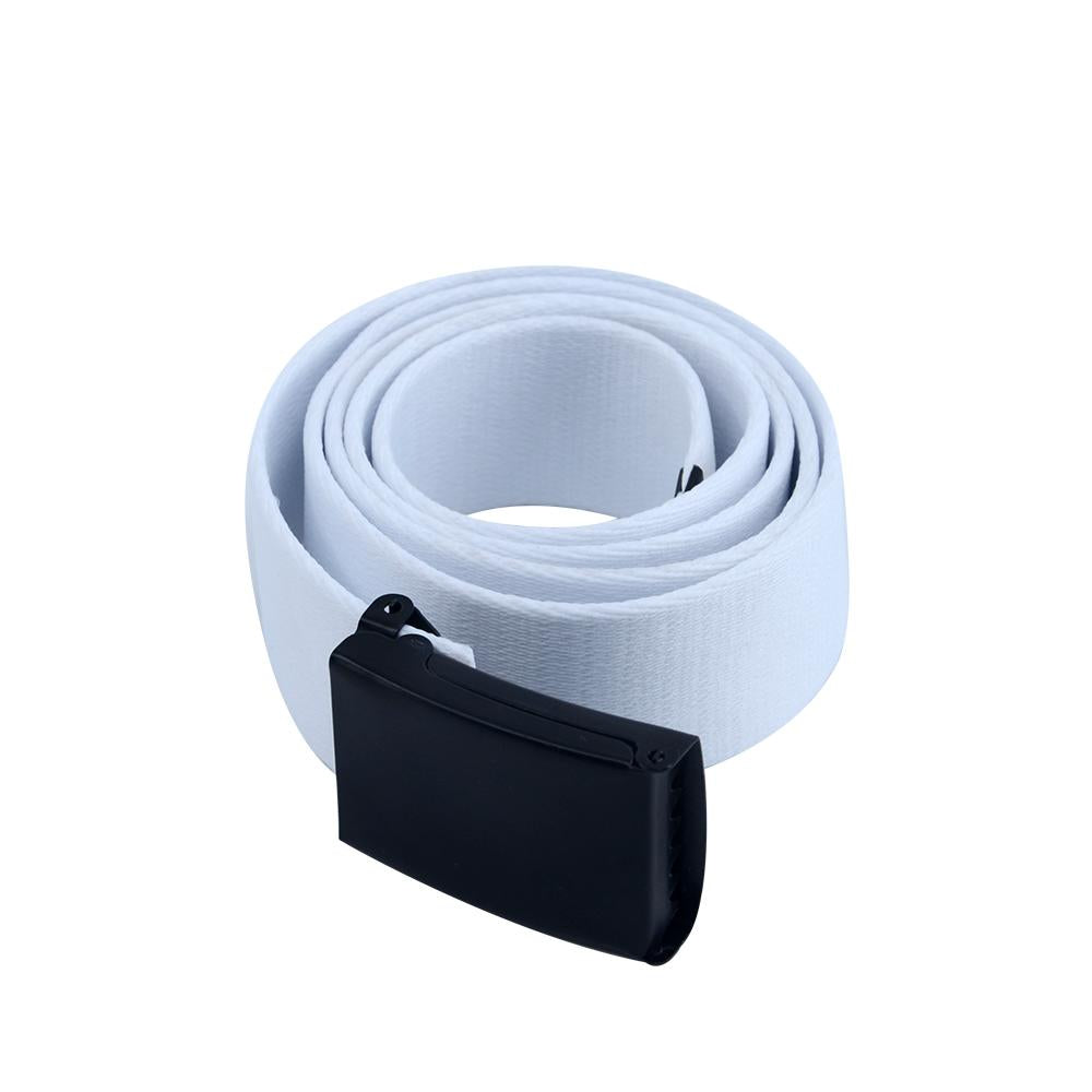 Black sublimation blank belt