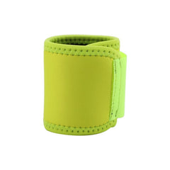 Sublimation blank neoprene green wrist bands pair