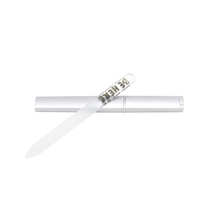 Sublimation blank clear glass nail file