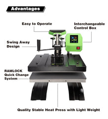 Dino Galaxy swing heat press - GS-303