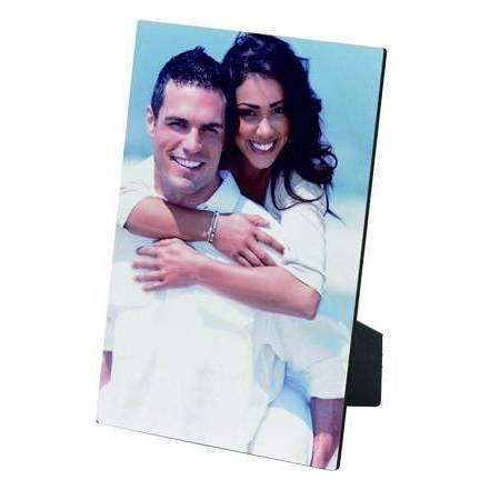 Dino MDF Photo Panel  5 x 7 with easel sublimation blanks