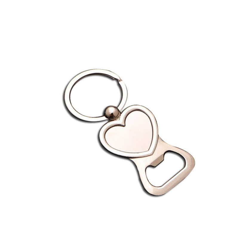 Sublimation blank bottle opener keyring