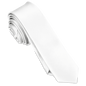 Mens White Silk Tie sublimation blanks