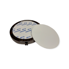 Sublimation blank smoked black pocket mirror