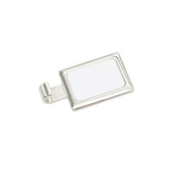 sublimation blank metal hoot rectangle