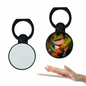 Round phone ring holder - Black sublimation blank