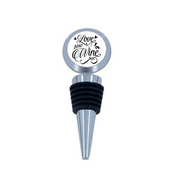 Round wine bottle stopper sublimation blank 