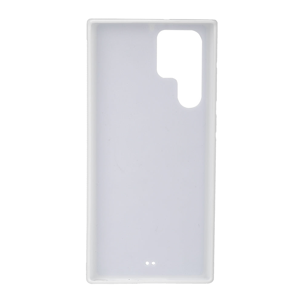 Samsung Galaxy s22 ultra rubber tpu phone case white