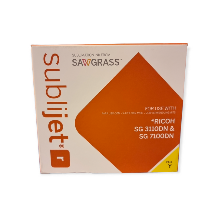 Sawgrass Ricoh 3110dn sublimation ink yellow