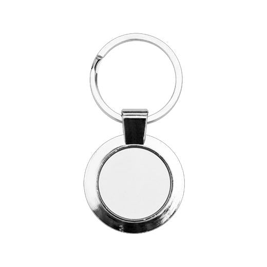 Sublimation Blank round keyring