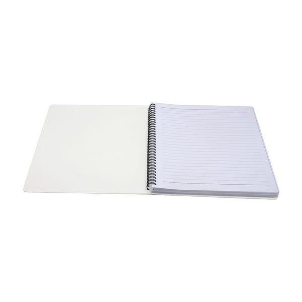 Honoson 12 Pcs Sublimation Journal Set, Include 4 Blank Notebooks A6 200  Pages and 8 Pcs Sublimation Pens Leather Journals Sublimation Notebook for