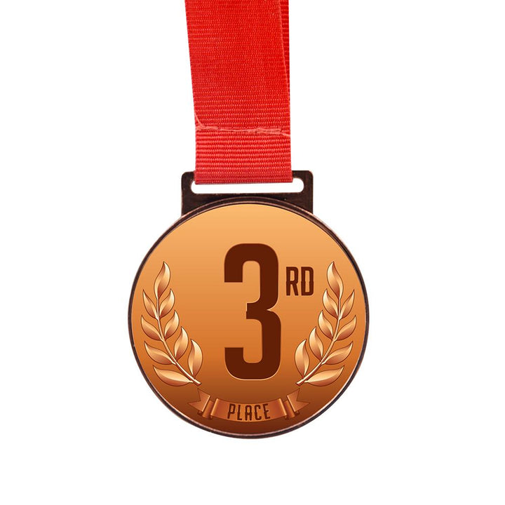 Sublimation blank bronze medal award