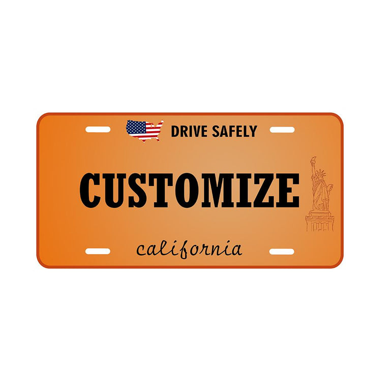 Sublimation blank license plate