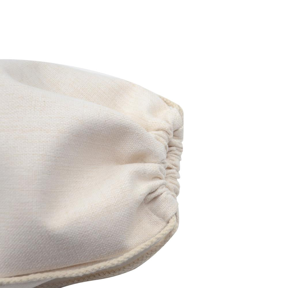 Sublimation blank linen drawstring bag