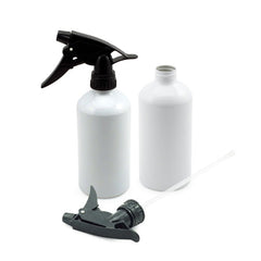Sublimation blank 400ml white aluminium spray bottle