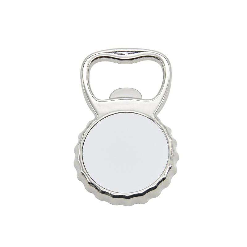 Sublimation blank bottle opener magnet