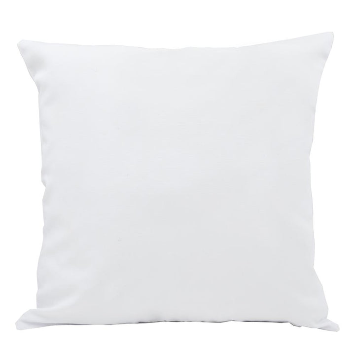 Sublimation blank canvas cushion cover white