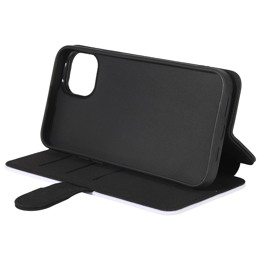 Sublimation blank iPhone 14 Plus Leather flip case