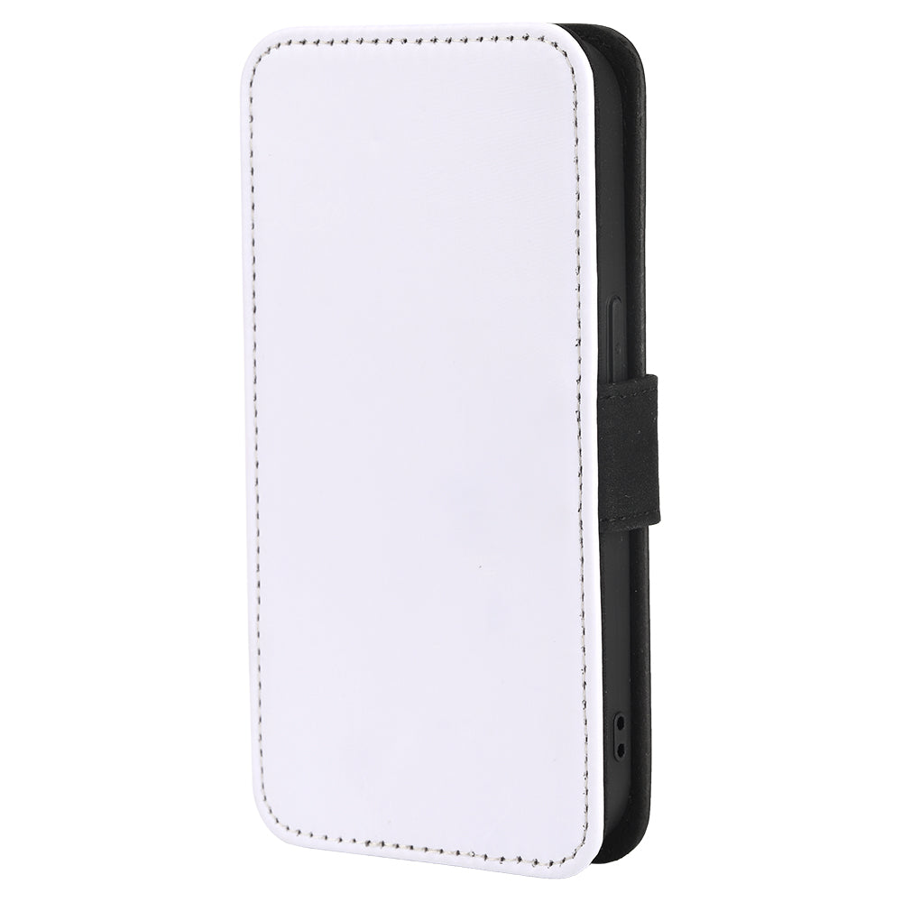 Sublimation blank iPhone 14 Pro 6.1 Leather flip case