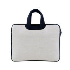 Sublimation blank linen laptop bag