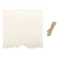 Sublimation blank linen rectangle banner