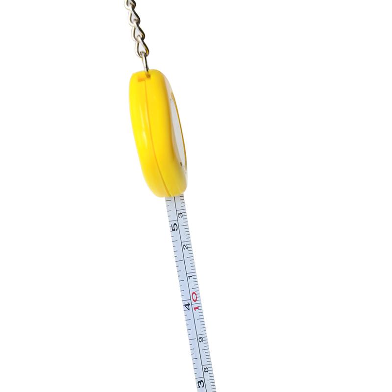 Sublimation blank tape measure keyring