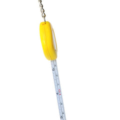 Sublimation blank tape measure keyring