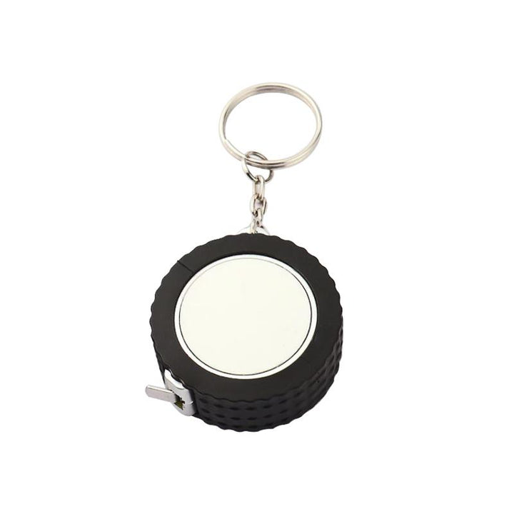 sublimation blank tyre keyring tape measure