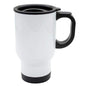 24 x 14 oz Stainless Steel Travel Mug white
