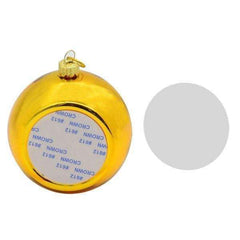 Christmas bauble - Gold