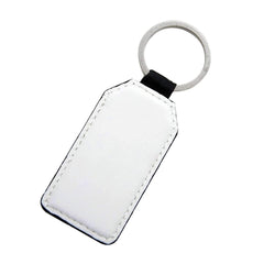Rectangle - PU Leather Keyring
