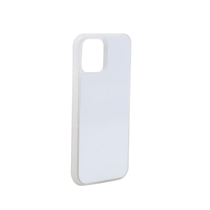 iPhone 12 Sublimation blank rubber phone case white