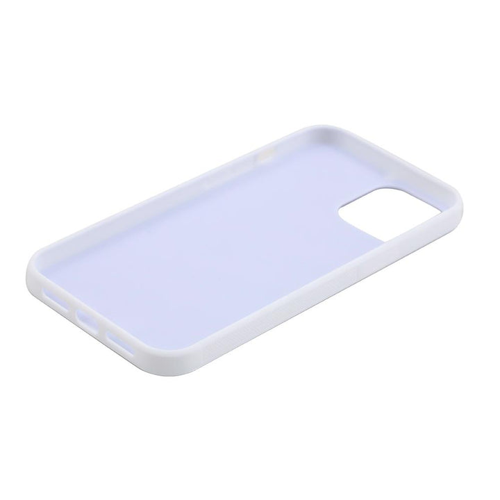 iPhone 12 Sublimation blank rubber phone case white