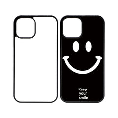 iPhone 12 sublimation blank pc plastic case black